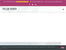 Tablet Screenshot of feelingwoman.com